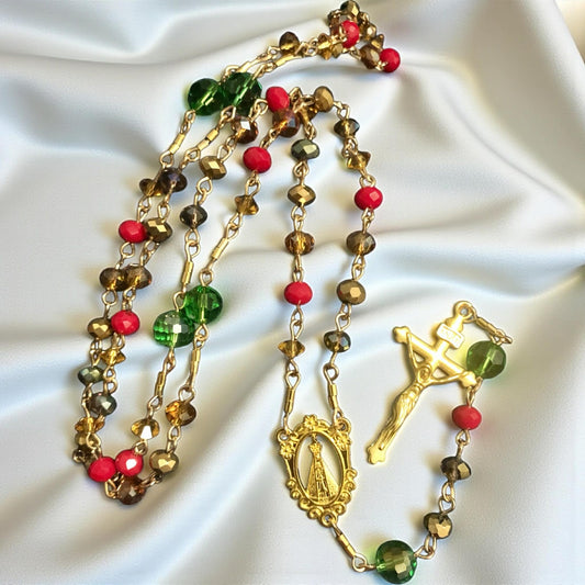 Rosary of Christmas Light