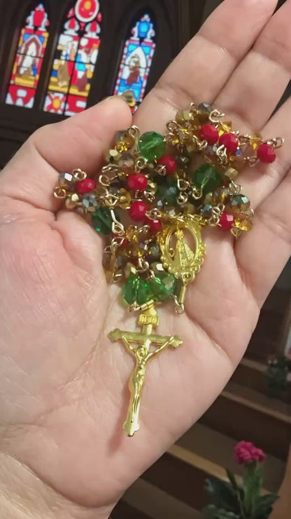 Rosary of Christmas Light